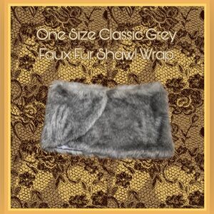 Luxe Faux Fur Shawl Wrap